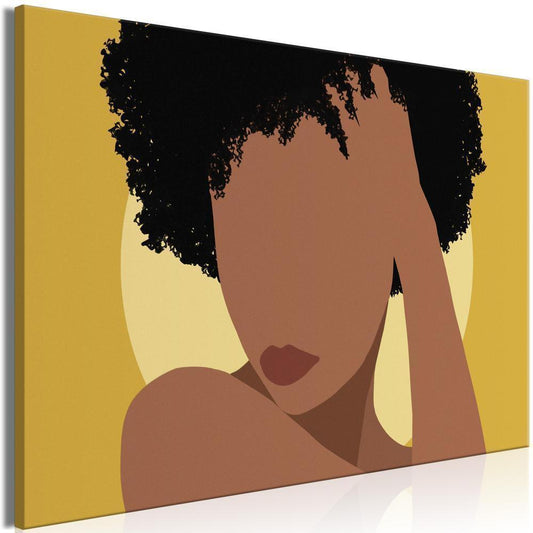 Canvas Print - Invisible Gaze (1 Part) Wide-ArtfulPrivacy-Wall Art Collection