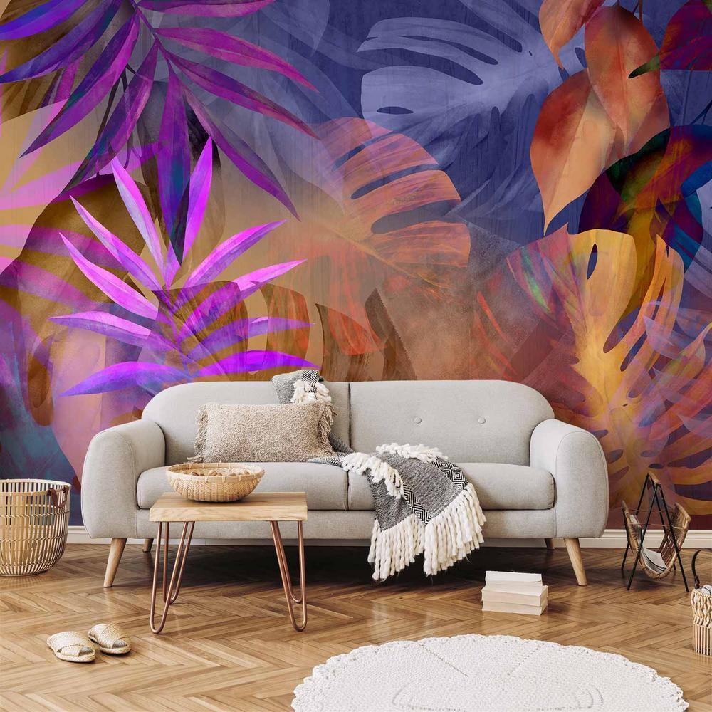 Wall Mural - Vigorous Leaves - Third Variant