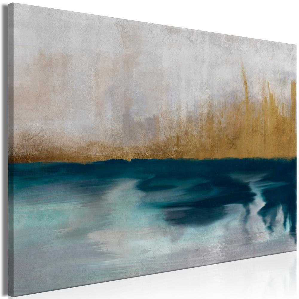 Canvas Print - Golden Grasses (1 Part) Wide-ArtfulPrivacy-Wall Art Collection