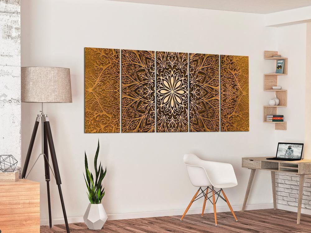 Canvas Print - Paper Mandala-ArtfulPrivacy-Wall Art Collection