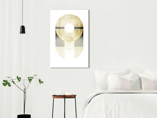 Canvas Print - Gold Trophy (1 Part) Vertical-ArtfulPrivacy-Wall Art Collection