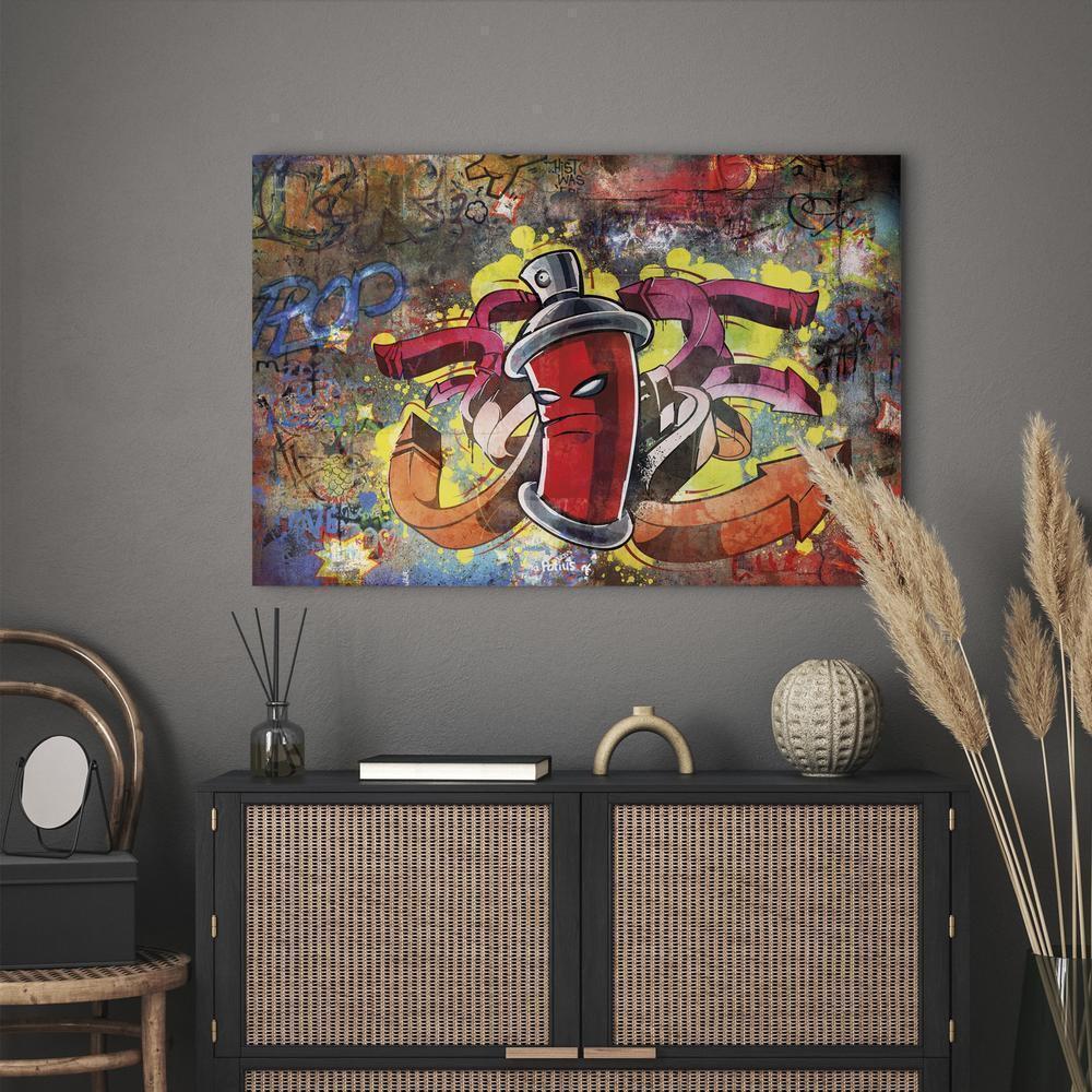 Canvas Print - Graffiti master-ArtfulPrivacy-Wall Art Collection