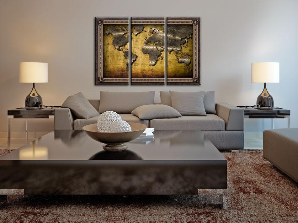 Canvas Print - The World in a Frame-ArtfulPrivacy-Wall Art Collection