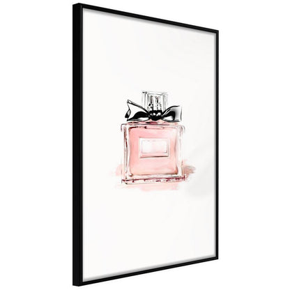 Abstract Poster Frame - Pink Scent-artwork for wall with acrylic glass protection