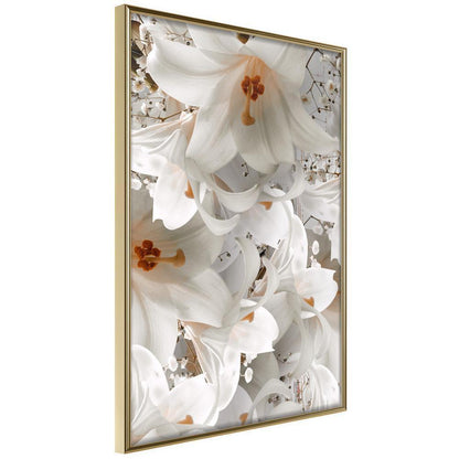 Botanical Wall Art - Floras Mess-artwork for wall with acrylic glass protection