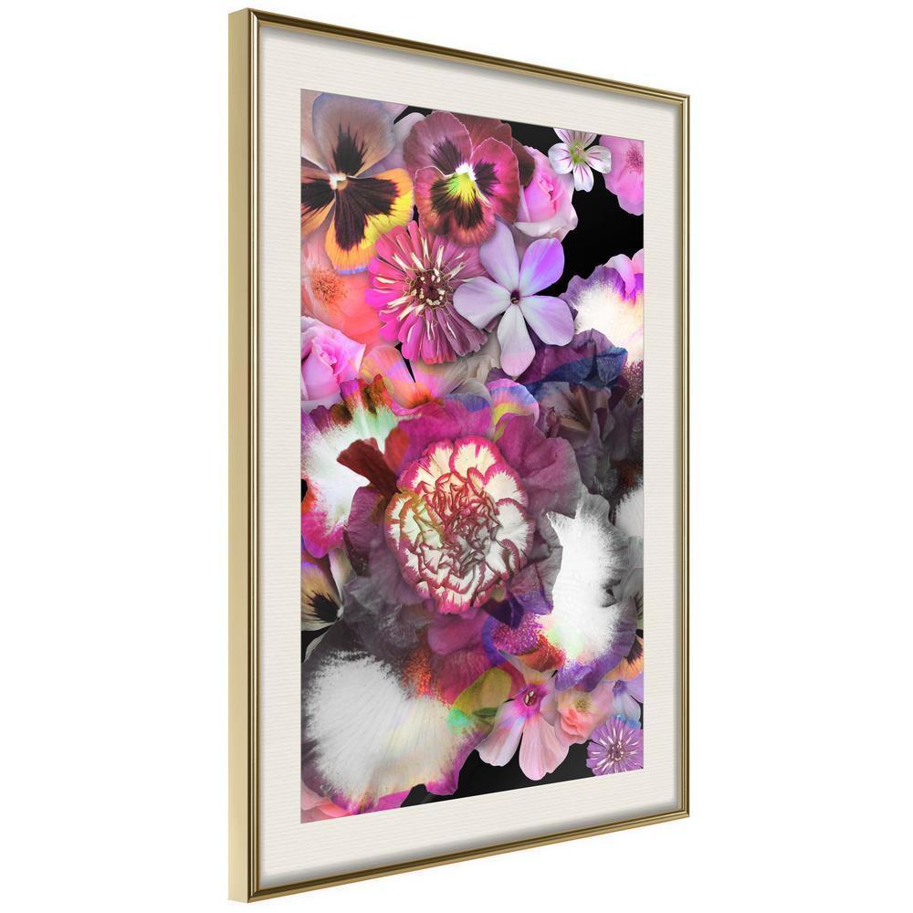 Botanical Wall Art - Summer Night's Dream II-artwork for wall with acrylic glass protection