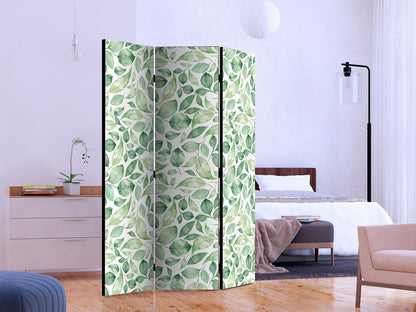 Decorative partition-Room Divider - Natural Beauty-Folding Screen Wall Panel by ArtfulPrivacy