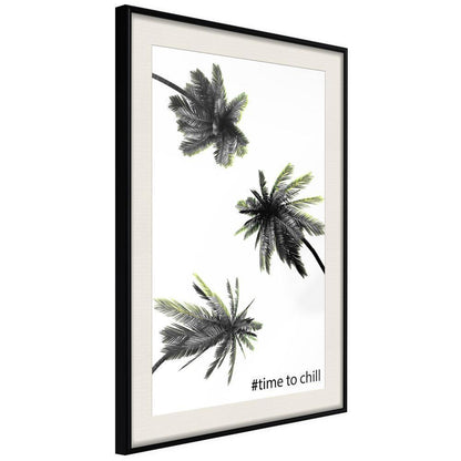 Botanical Wall Art - Holidays in the South-artwork for wall with acrylic glass protection