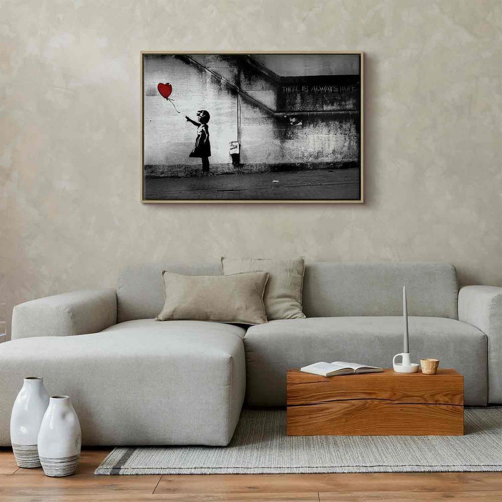 Canvas Print - hope (Banksy)