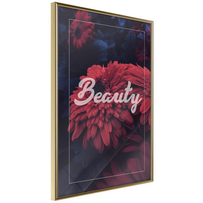 Botanical Wall Art - Beauty of the Flowers-artwork for wall with acrylic glass protection