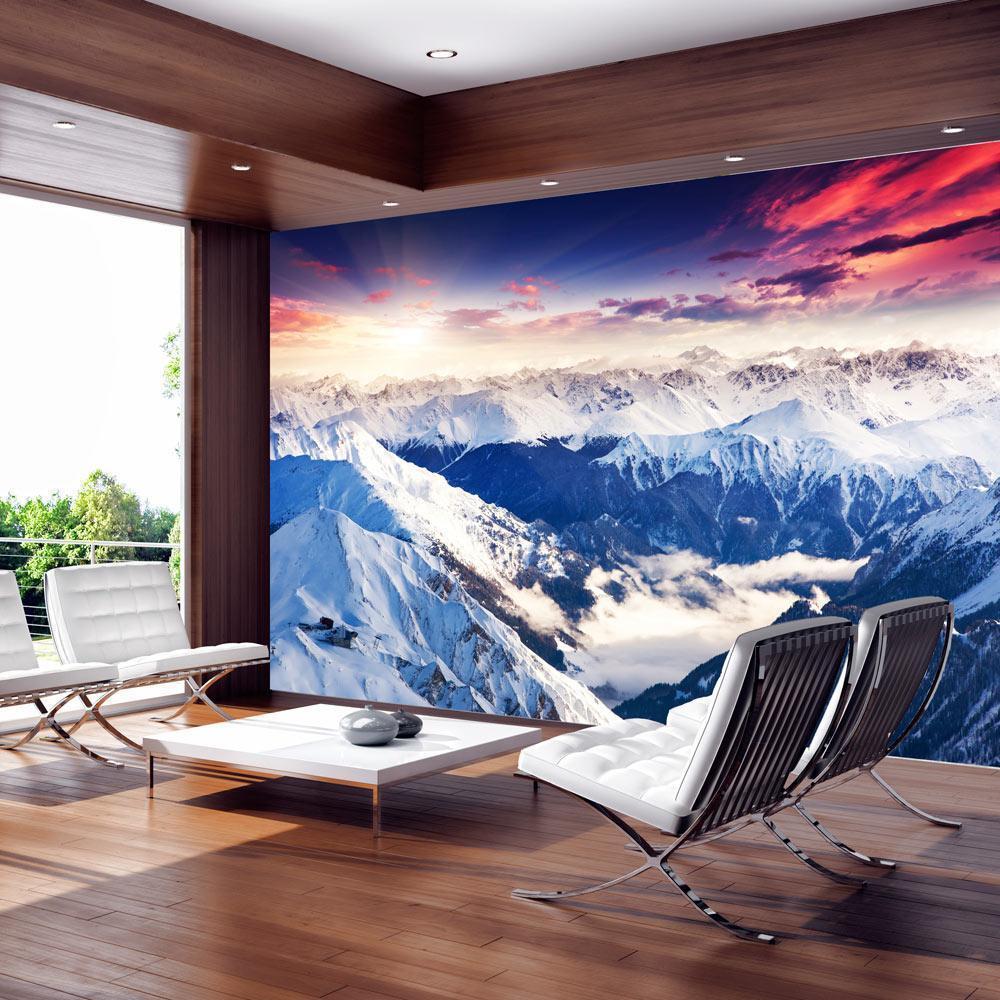 Wall Mural - Magnificent Alps-Wall Murals-ArtfulPrivacy