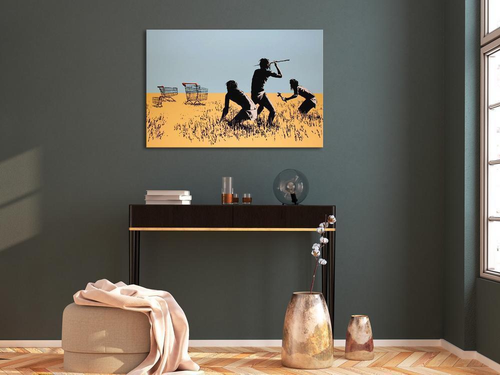 Canvas Print - Trolley Hunters (1 Part) Wide-ArtfulPrivacy-Wall Art Collection