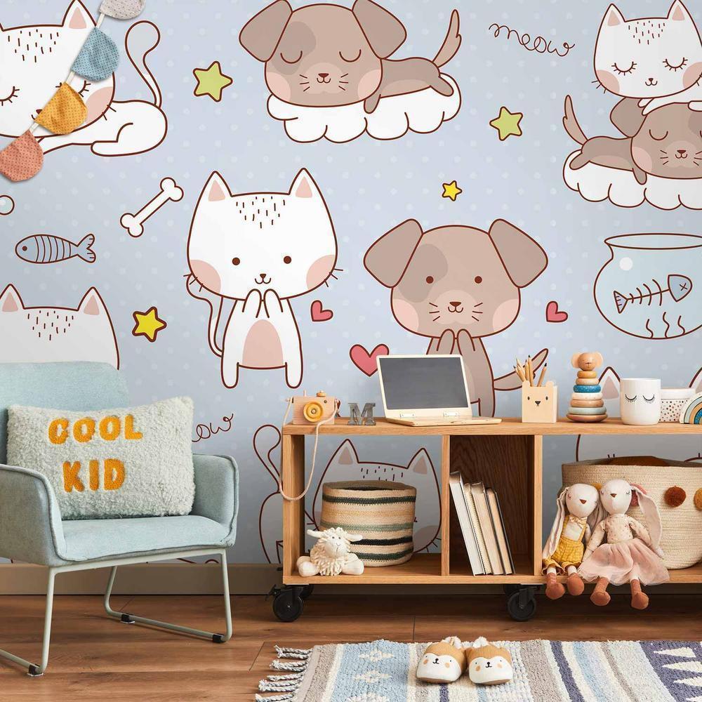 Wall Mural - Childhood Friends