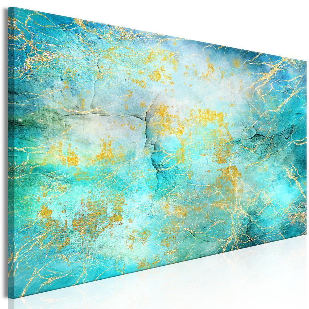 Canvas Print - Emerald Ocean (1 Part) Narrow-ArtfulPrivacy-Wall Art Collection