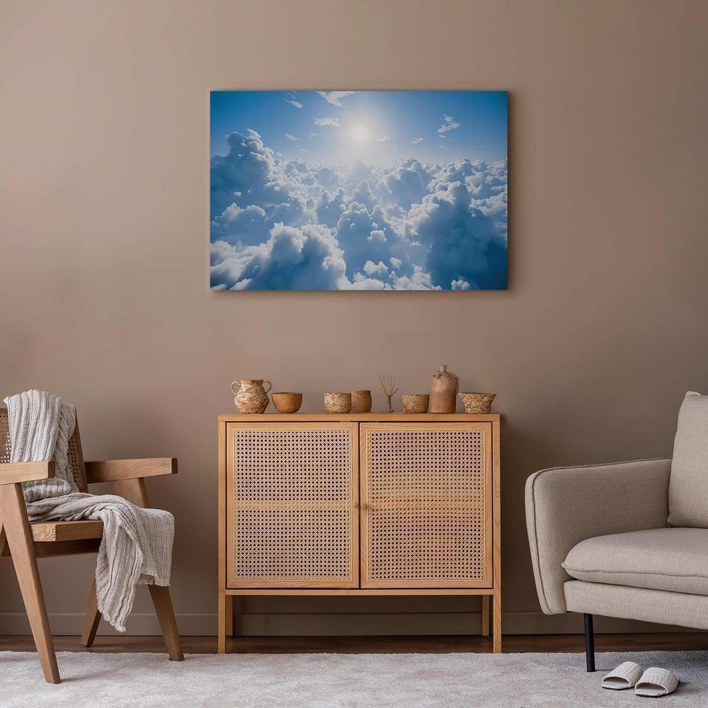 Canvas Print - Heavenly Calm: Warm Rays of the Sun