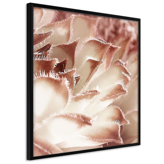 Botanical Wall Art - Floral Calyx-artwork for wall with acrylic glass protection