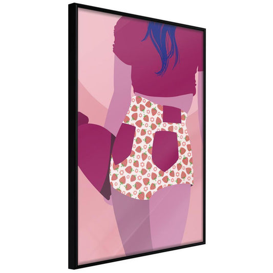 Wall Decor Portrait - Fruity Shorts-artwork for wall with acrylic glass protection