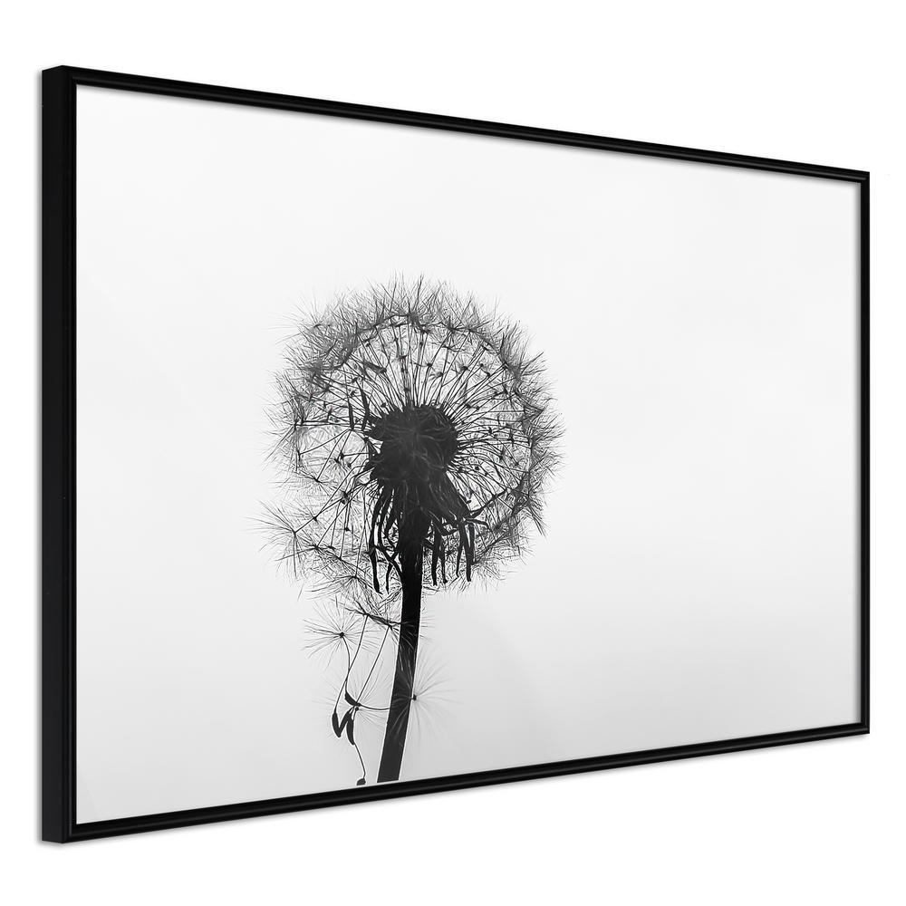 Botanical Wall Art - Waiting for the Wind-artwork for wall with acrylic glass protection