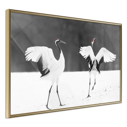 Frame Wall Art - Bird Date-artwork for wall with acrylic glass protection