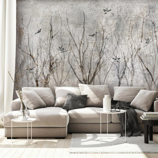 Wall Mural - Singing in the Forest-Wall Murals-ArtfulPrivacy