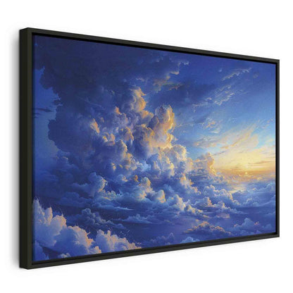 Canvas Print - When the Sky Becomes a Canvas: Artistic Creation of Nature in the Clouds