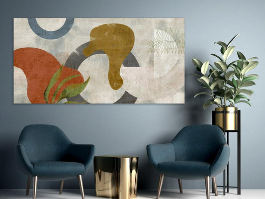 Canvas Print - Mirage of Shapes (1 Part)-ArtfulPrivacy-Wall Art Collection