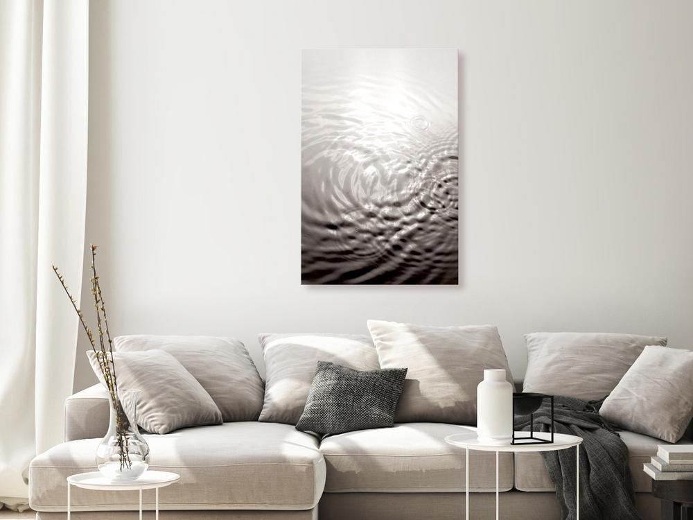 Canvas Print - Water Surface (1 Part) Vertical-ArtfulPrivacy-Wall Art Collection