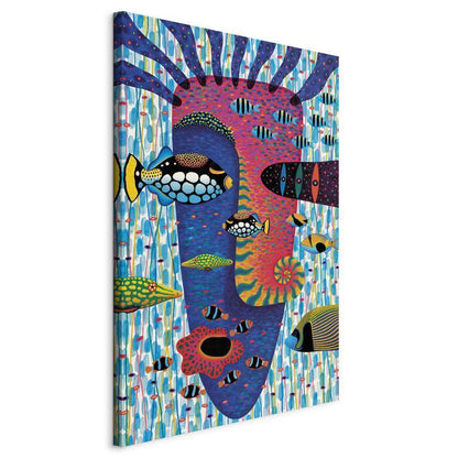 Canvas Print - Underwater Odyssey-ArtfulPrivacy-Wall Art Collection