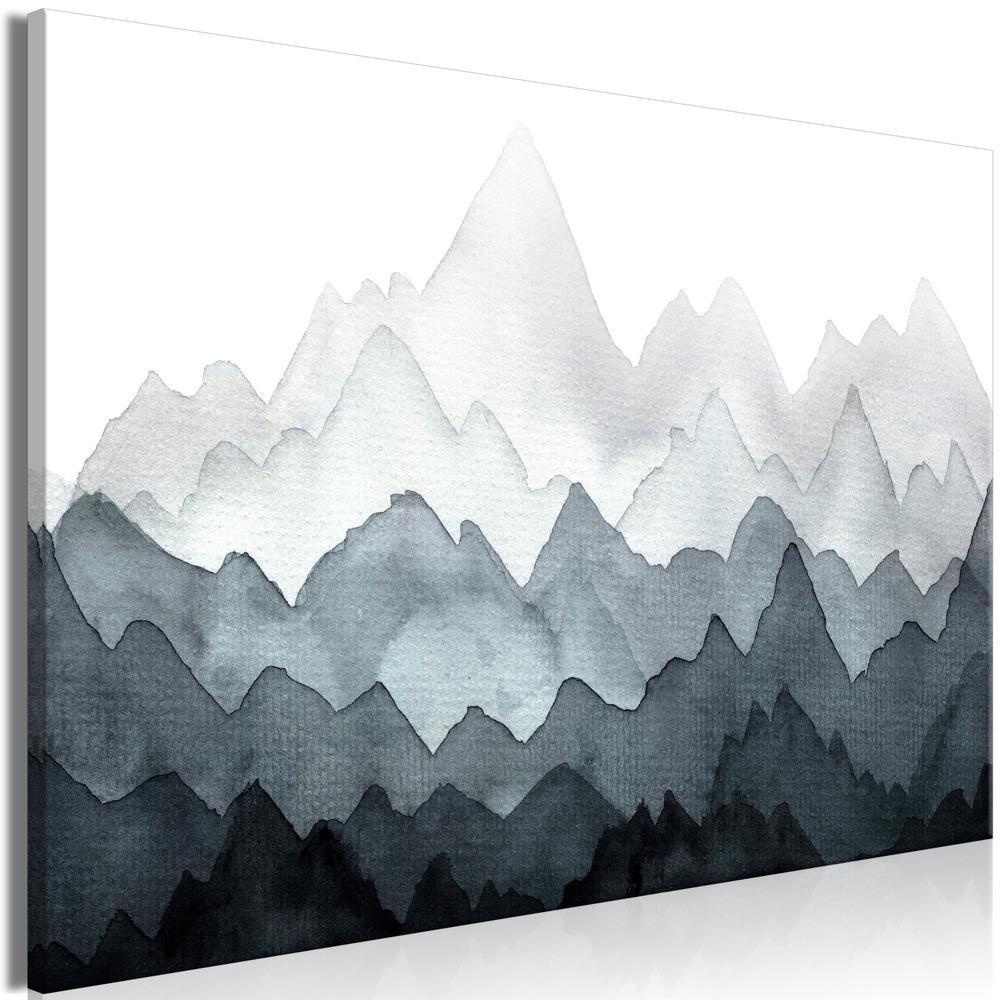 Canvas Print - Dignified Rhythm of Nature (1 Part) Wide-ArtfulPrivacy-Wall Art Collection