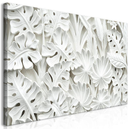 Canvas Print - Alabaster Garden (1 Part)-ArtfulPrivacy-Wall Art Collection