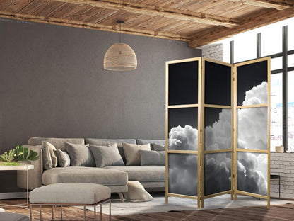 Japanese Room Divider - Discover the Infinite Play of Sunlight – Clouds and Shadows in the Sky