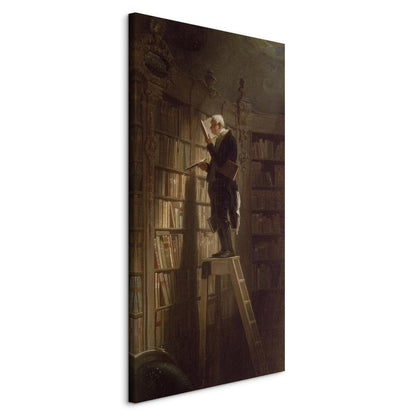 Canvas Print - The Bookworm-ArtfulPrivacy-Wall Art Collection