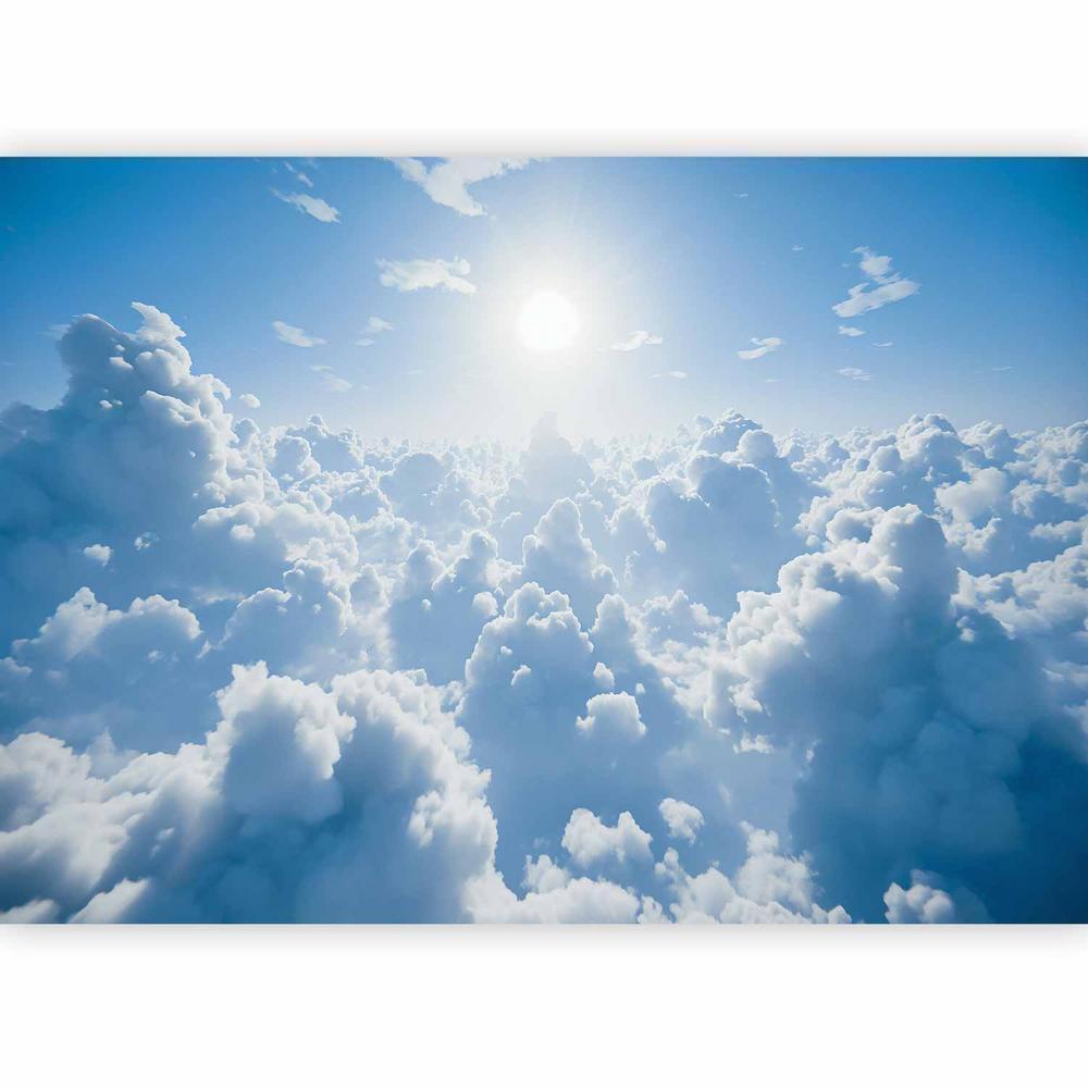 Wall Mural - Heavenly Calm: Warm Rays of the Sun