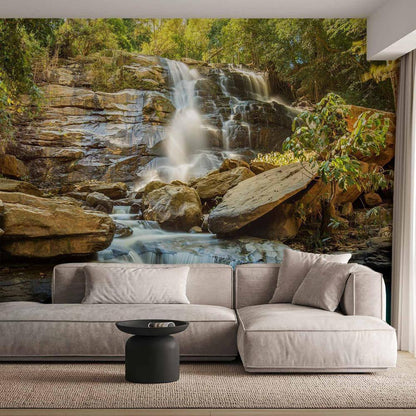 Wall Mural - Waterfall in Chiang Mai Thailand