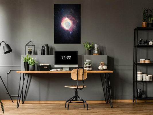 Canvas Print - Galactic Explosion (1 Part) Vertical-ArtfulPrivacy-Wall Art Collection