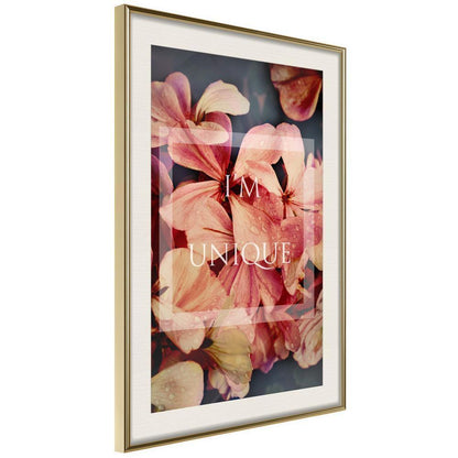 Botanical Wall Art - Believe It-artwork for wall with acrylic glass protection
