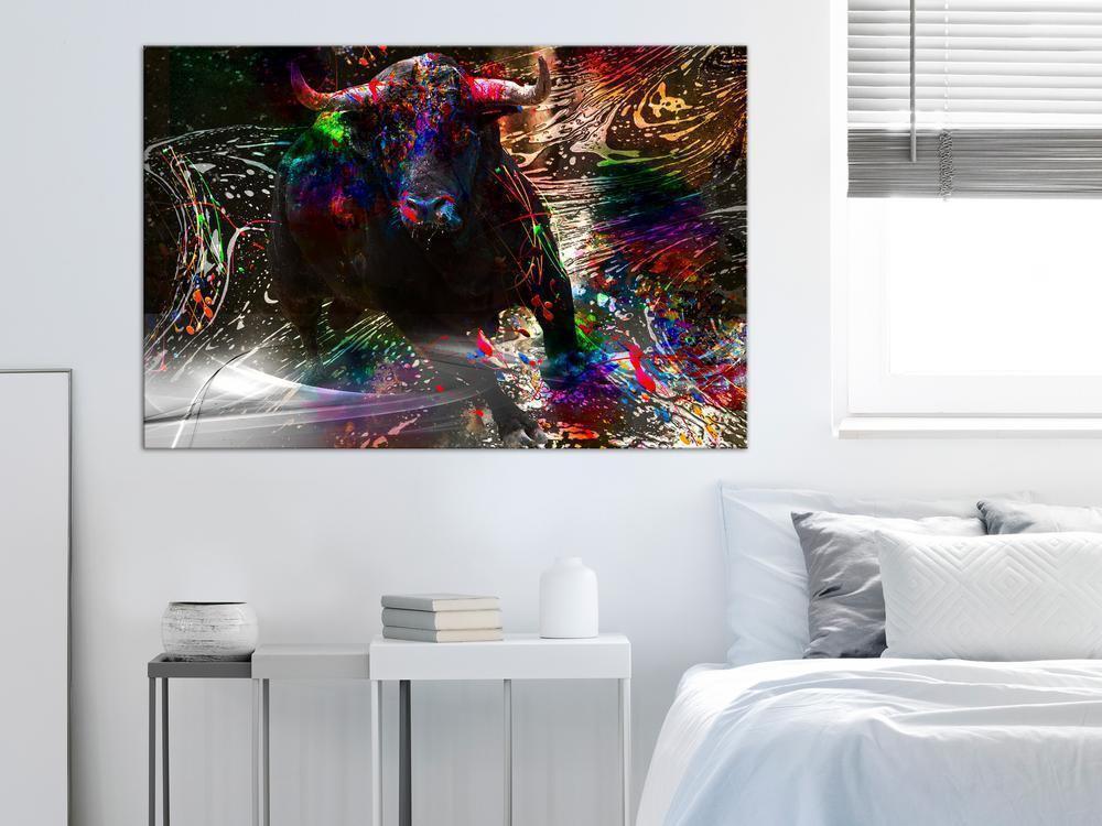 Canvas Print - Testosterone (1 Part) Wide-ArtfulPrivacy-Wall Art Collection