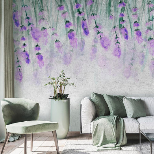 Wall Mural - Lavender Breath - Second Variant-Wall Murals-ArtfulPrivacy