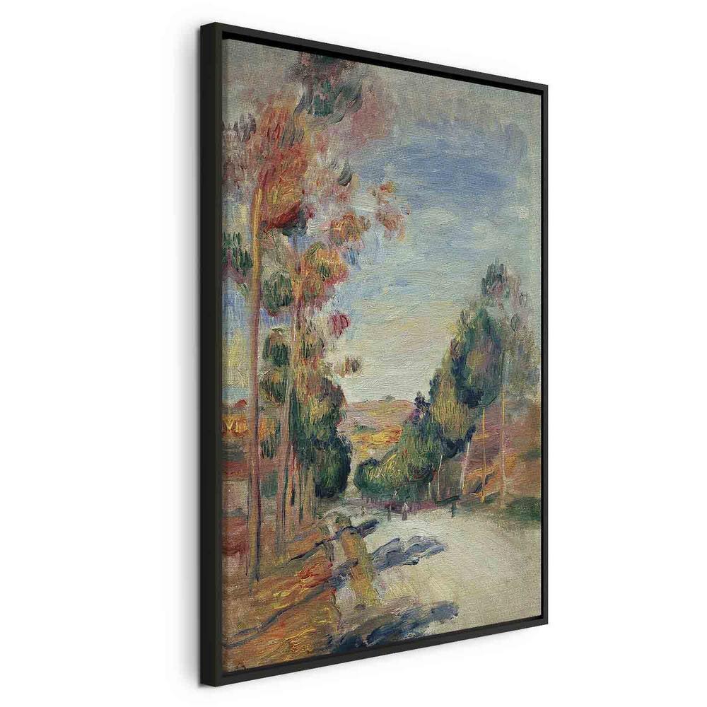 Canvas Print - Paysage d'Essoyes (Pierre-Auguste Renoir)