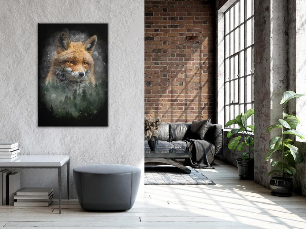 Canvas Print - Forest Life (1 Part) Vertical