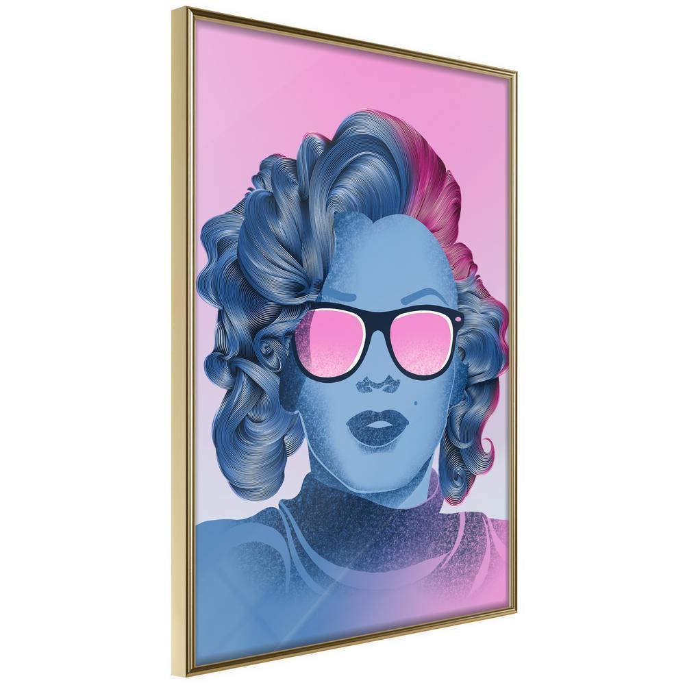 Wall Decor Portrait - Pop Culture Icon-artwork for wall with acrylic glass protection