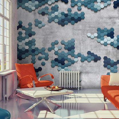 Wall Mural - Sea puzzle-Wall Murals-ArtfulPrivacy