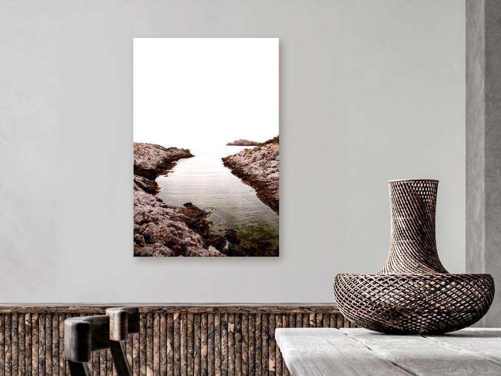 Canvas Print - Rocky Harbor (1 Part) Vertical-ArtfulPrivacy-Wall Art Collection