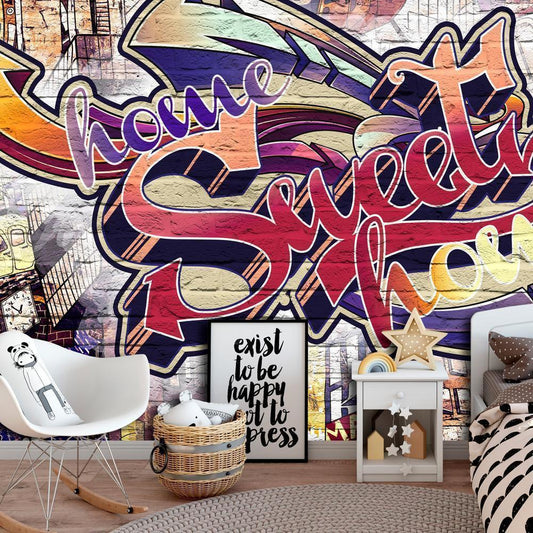 Wall Mural - Cool Graffiti-Wall Murals-ArtfulPrivacy