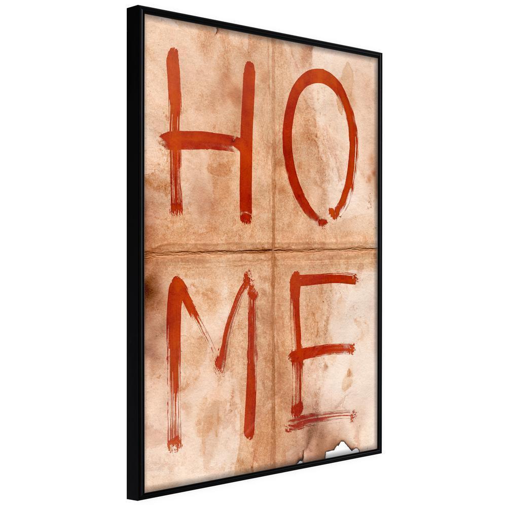 Autumn Framed Poster - Everyone Has Their Own Place-artwork for wall with acrylic glass protection