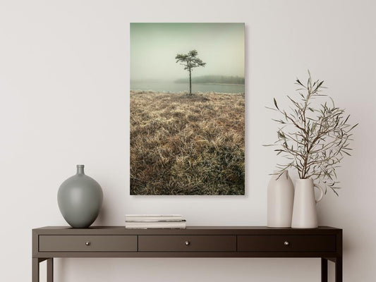 Canvas Print - At the Lake Shore (1 Part) Vertical-ArtfulPrivacy-Wall Art Collection