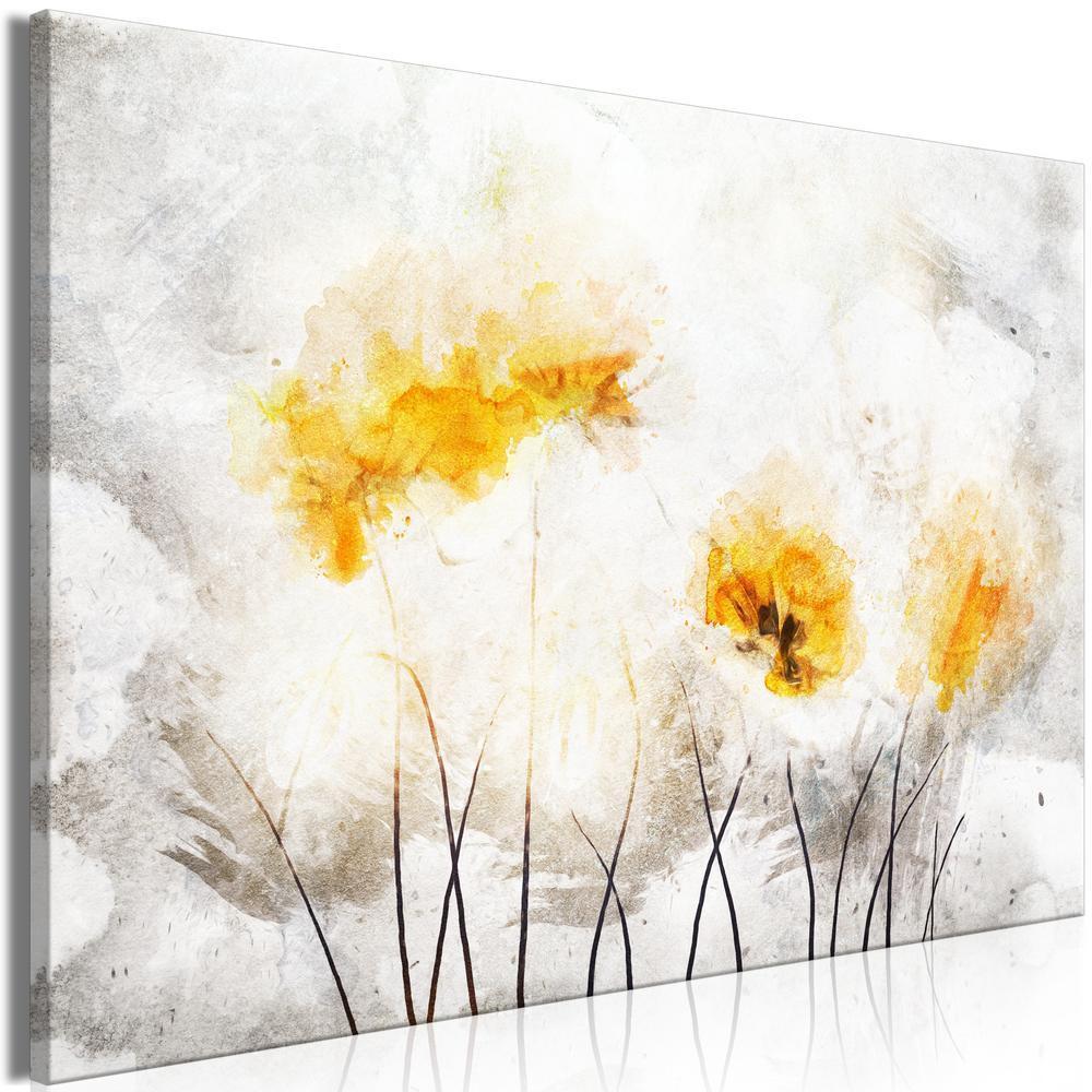 Canvas Print - Light Side of the Nature (1 Part) Wide-ArtfulPrivacy-Wall Art Collection