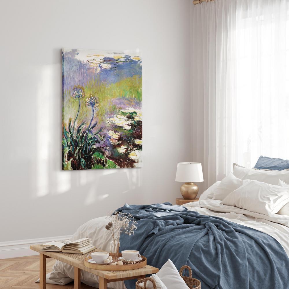 Canvas Print - Agapanthus-ArtfulPrivacy-Wall Art Collection