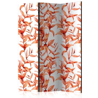 Room Divider - Coral Leaves