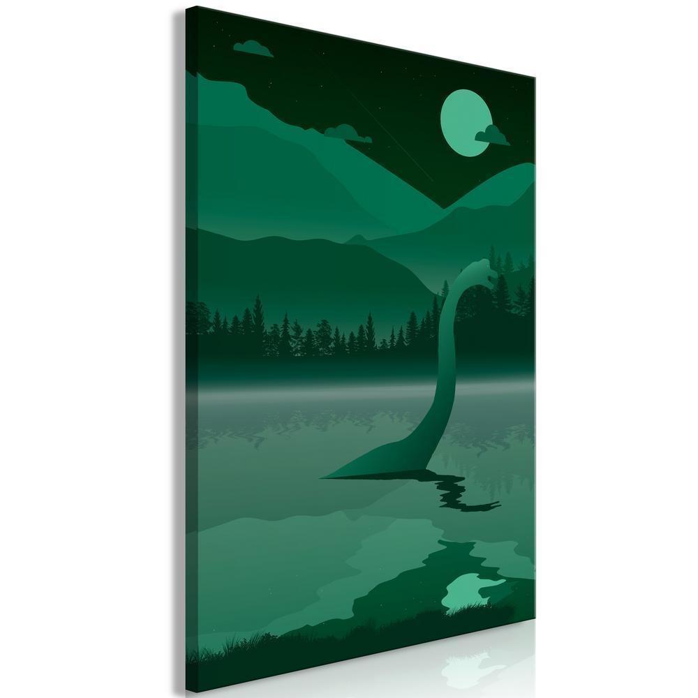 Canvas Print - Loch Ness (1 Part) Vertical-ArtfulPrivacy-Wall Art Collection
